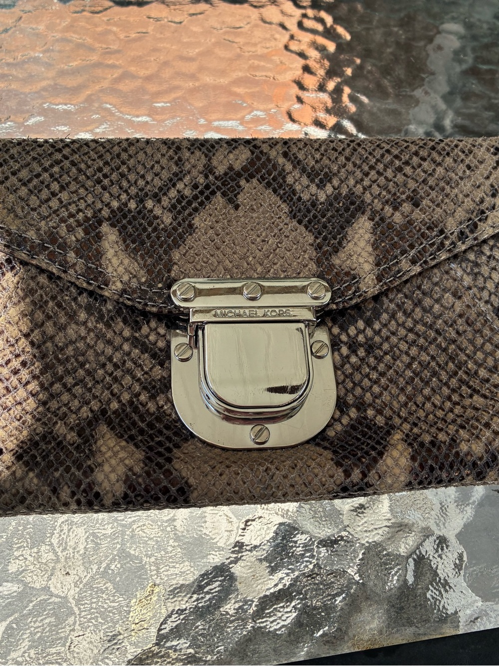 Michael Kors Snakeprint Bag
